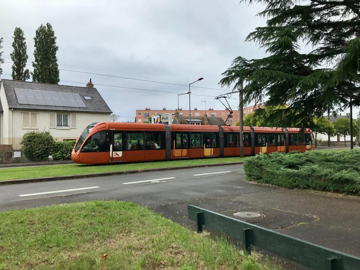 Appart T2 spacieux proche Gare TGV Le Mans Extérieur photo